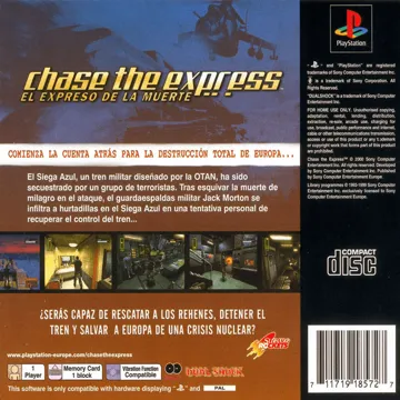 Chase the Express - El Expreso de la Muerte (ES) box cover back